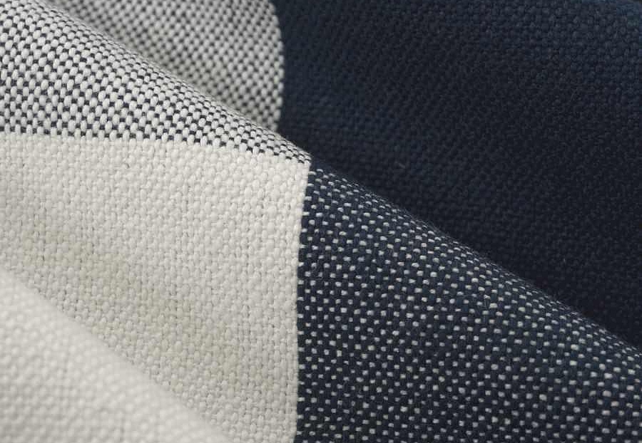 Ткань Fabricut Checks&Stripes Avalon Lane Milia/Ink