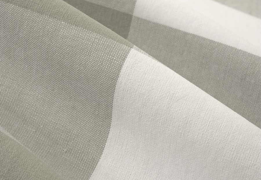 Ткань Fabricut Checks&Stripes Avalon Lane MotherNature/Asphalt