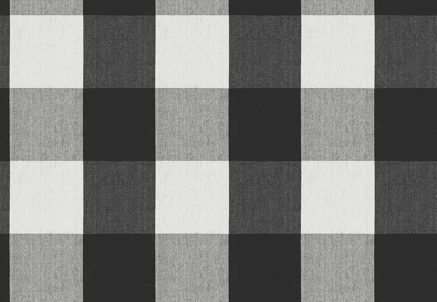 Ткань Fabricut Checks&Stripes Avalon Lane Milia/Charcoal