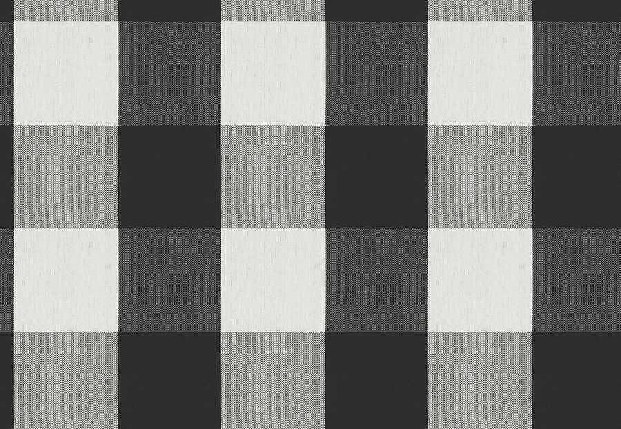 Ткань Fabricut Checks&Stripes Avalon Lane Milia/Charcoal