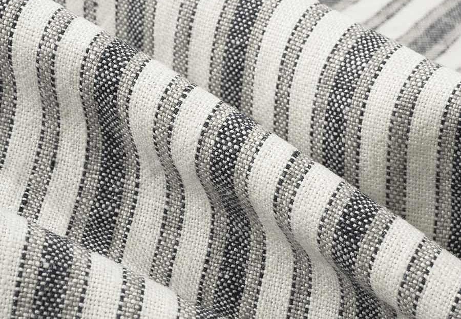Ткань Fabricut Checks&Stripes Avalon Lane Drought/Domino