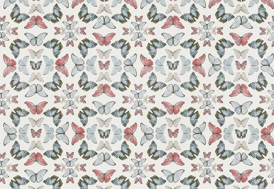 Ткань Trend Echo Citrus/Coral 05144/Bouquet
