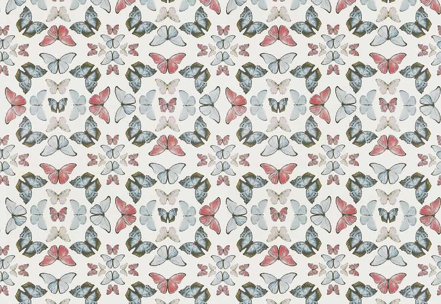 Ткань Trend Echo Citrus/Coral 05144/Bouquet