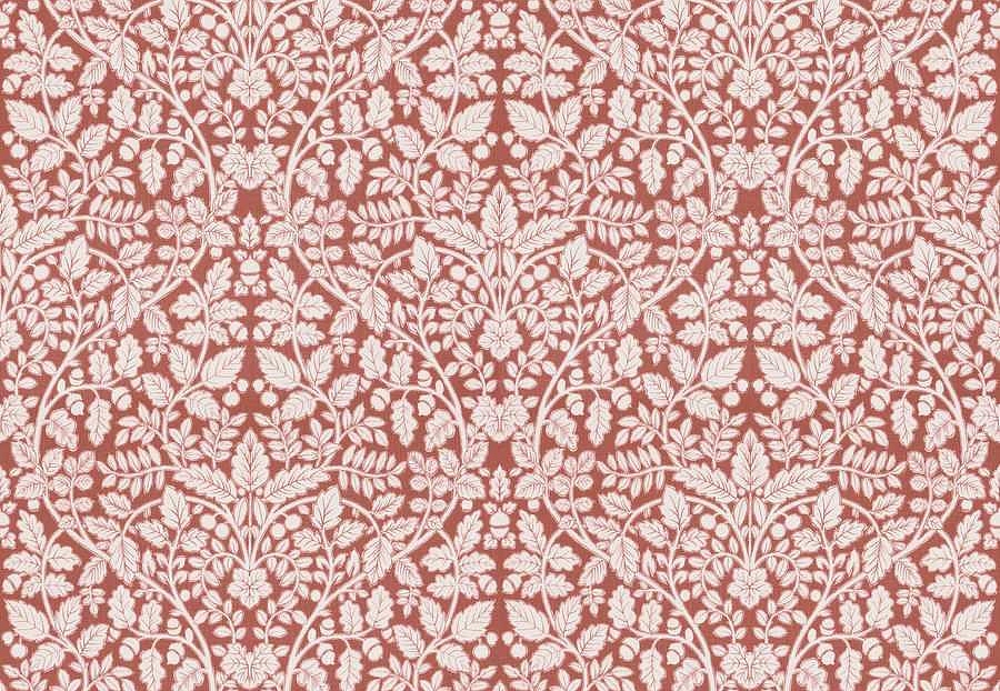 Ткань Trend Echo Citrus/Coral 05129/Coral