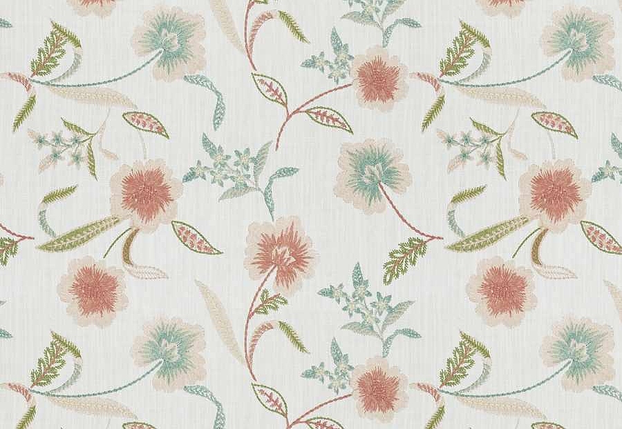 Ткань Trend Echo Citrus/Coral 05152/Coral