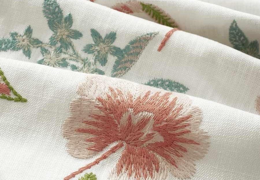 Ткань Trend Echo Citrus/Coral 05152/Coral