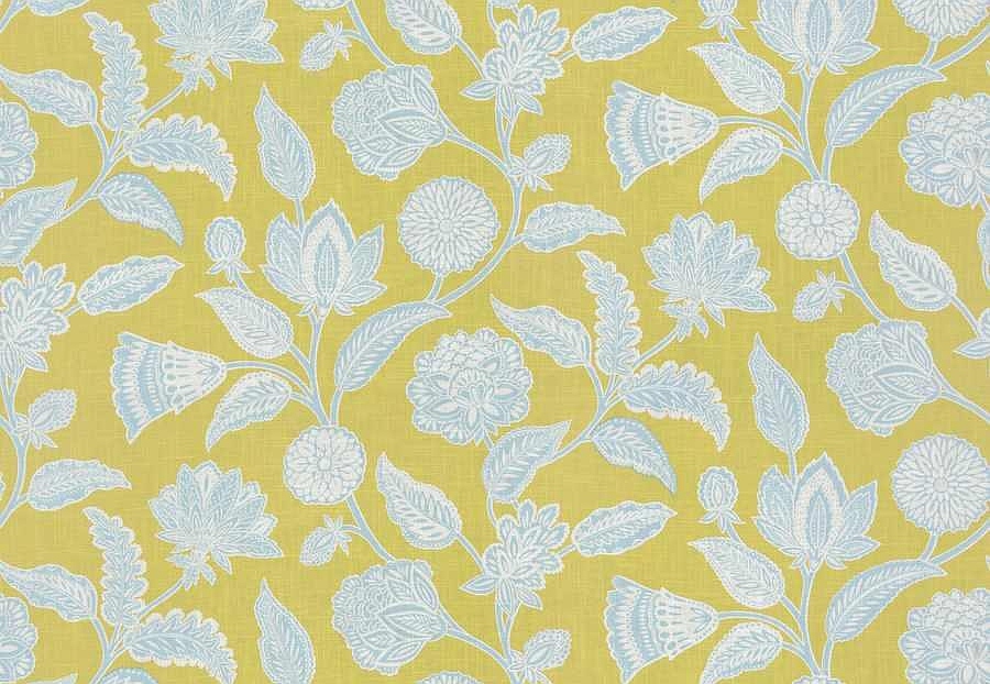Ткань Trend Echo Citrus/Coral 05133/CitrusSky