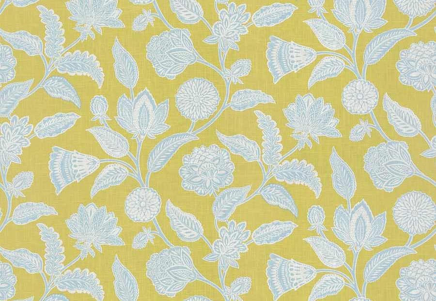 Ткань Trend Echo Citrus/Coral 05133/CitrusSky
