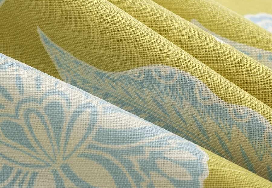 Ткань Trend Echo Citrus/Coral 05133/CitrusSky