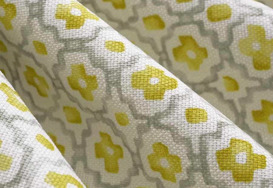 Ткань Trend Echo Citrus/Coral 05136/Citrus