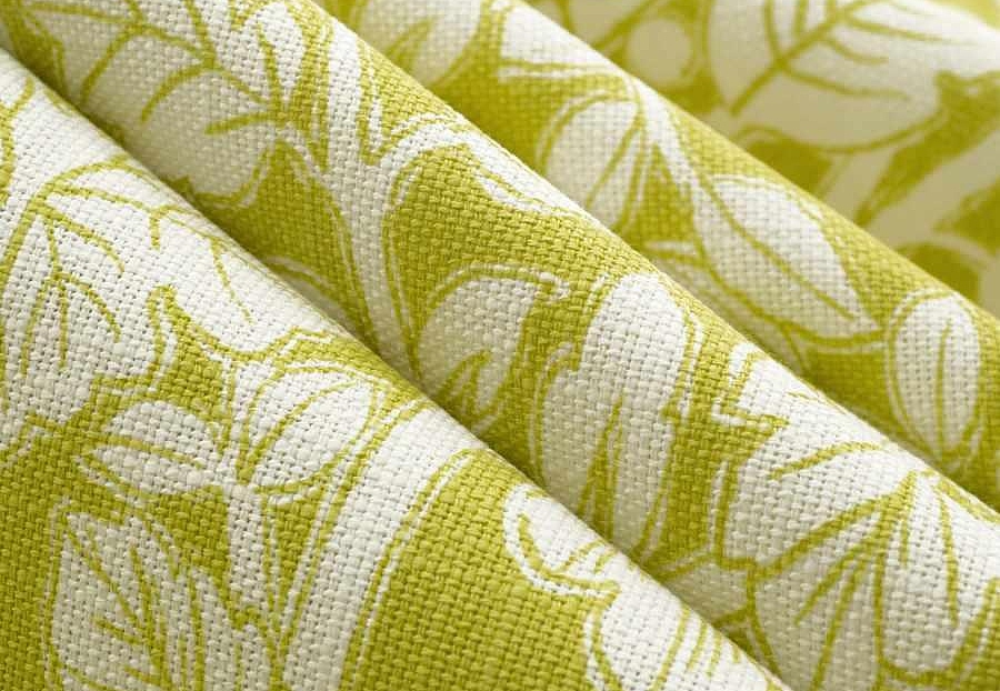 Ткань Trend Echo Citrus/Coral 05129/Citrus