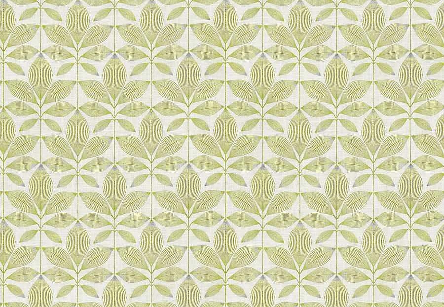 Ткань Trend Echo Citrus/Coral 05130/Citrus