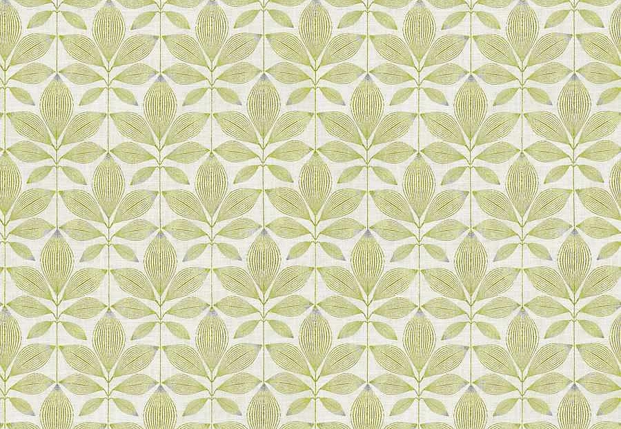 Ткань Trend Echo Citrus/Coral 05130/Citrus