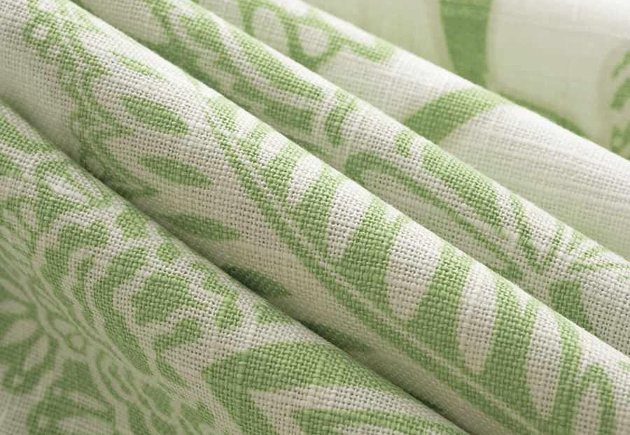 Ткань Trend Echo Citrus/Coral 05133/Green