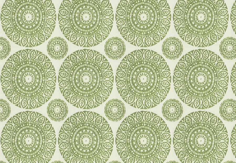 Ткань Trend Echo Citrus/Coral 05142/Kiwi