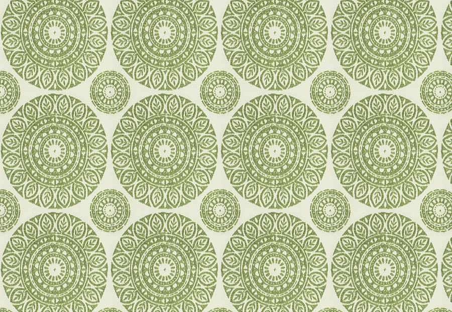 Ткань Trend Echo Citrus/Coral 05142/Kiwi