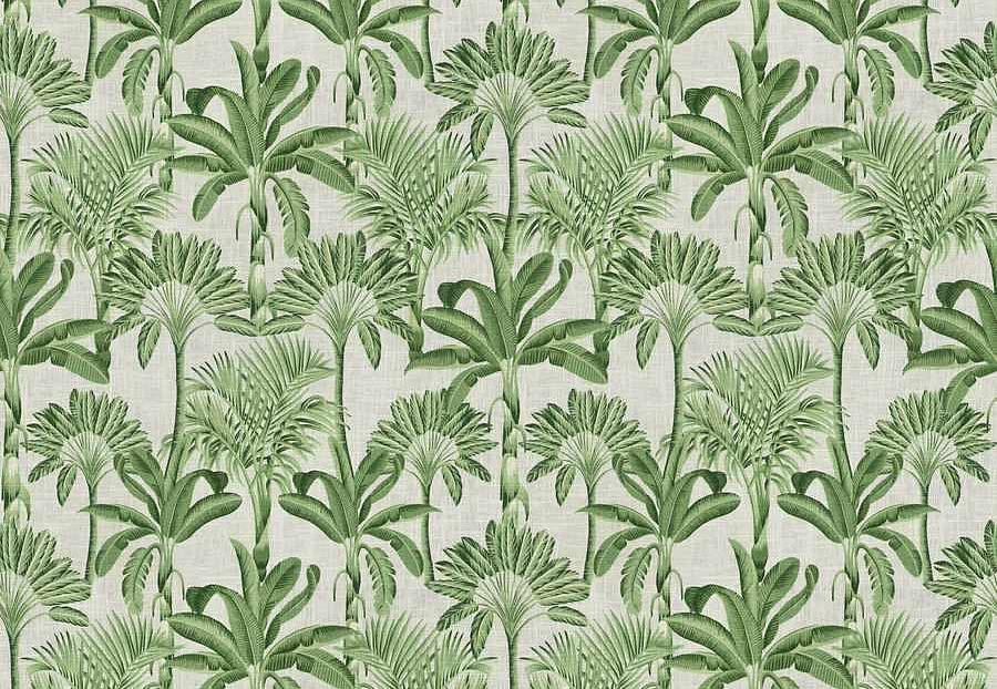 Ткань Trend Echo Citrus/Coral 05134/Palm
