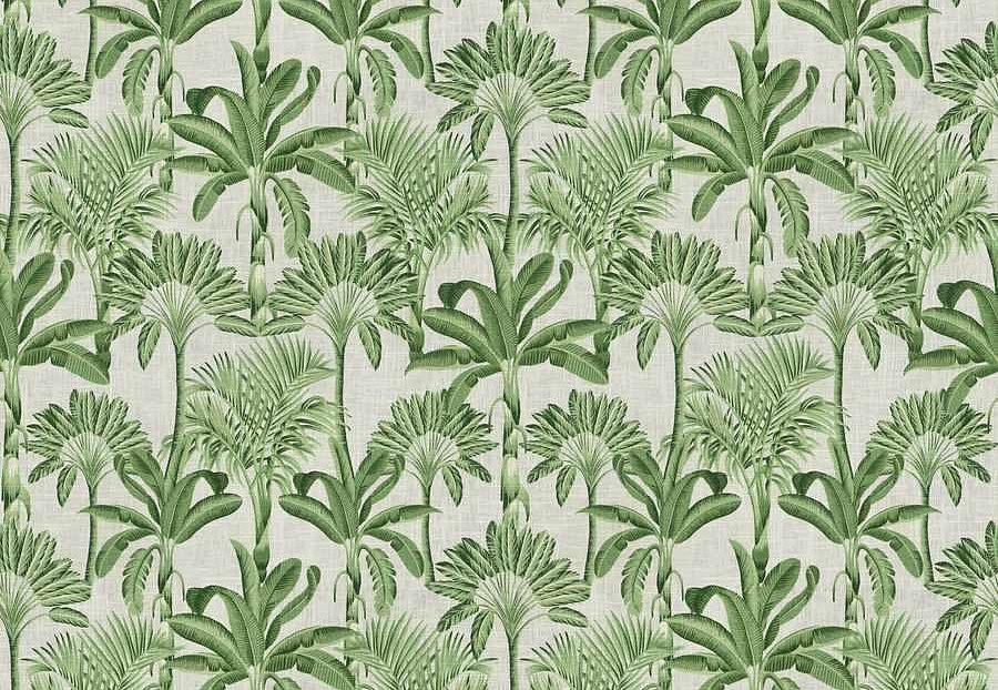 Ткань Trend Echo Citrus/Coral 05134/Palm