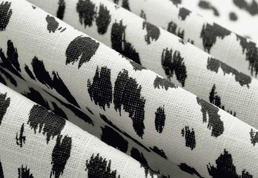 Ткань Trend Echo Stone/Linen 05128/Black&White