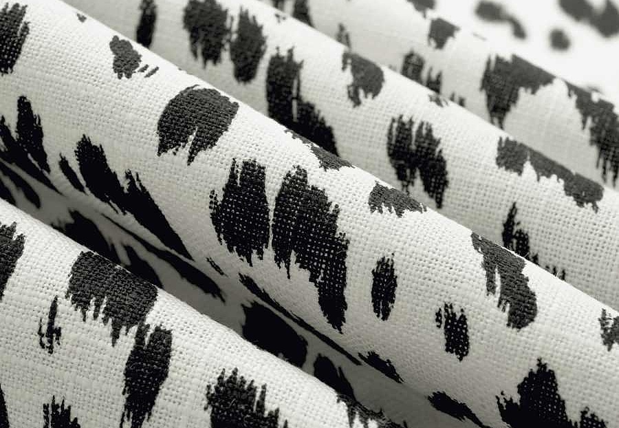 Ткань Trend Echo Stone/Linen 05128/Black&White