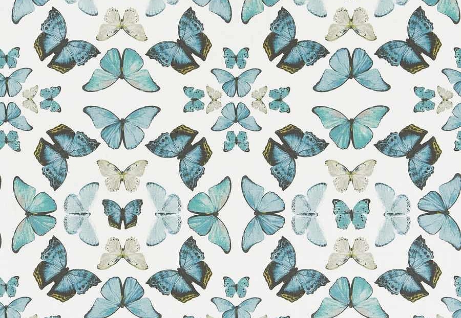 Ткань Trend Echo Indigo/Sky 05144/Turquoise