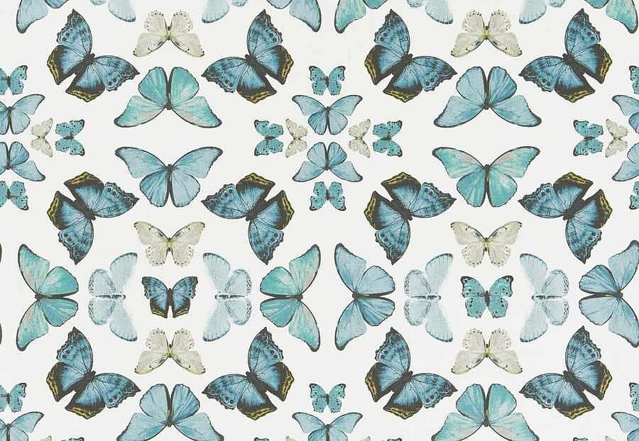Ткань Trend Echo Indigo/Sky 05144/Turquoise