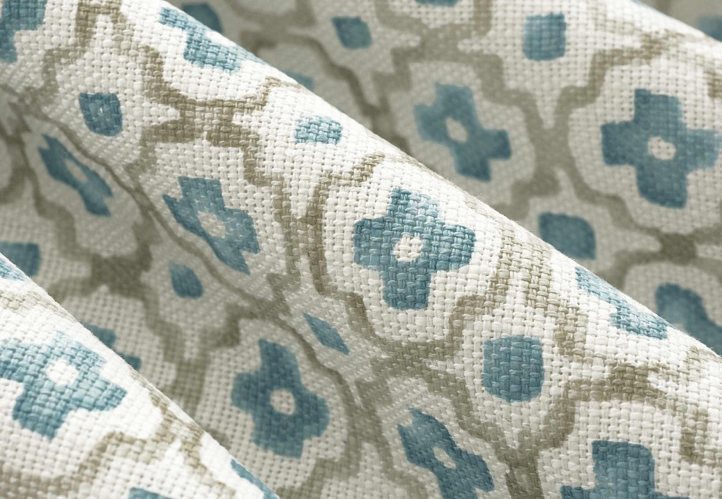 Ткань Trend Echo Indigo/Sky 05136/AquaSky