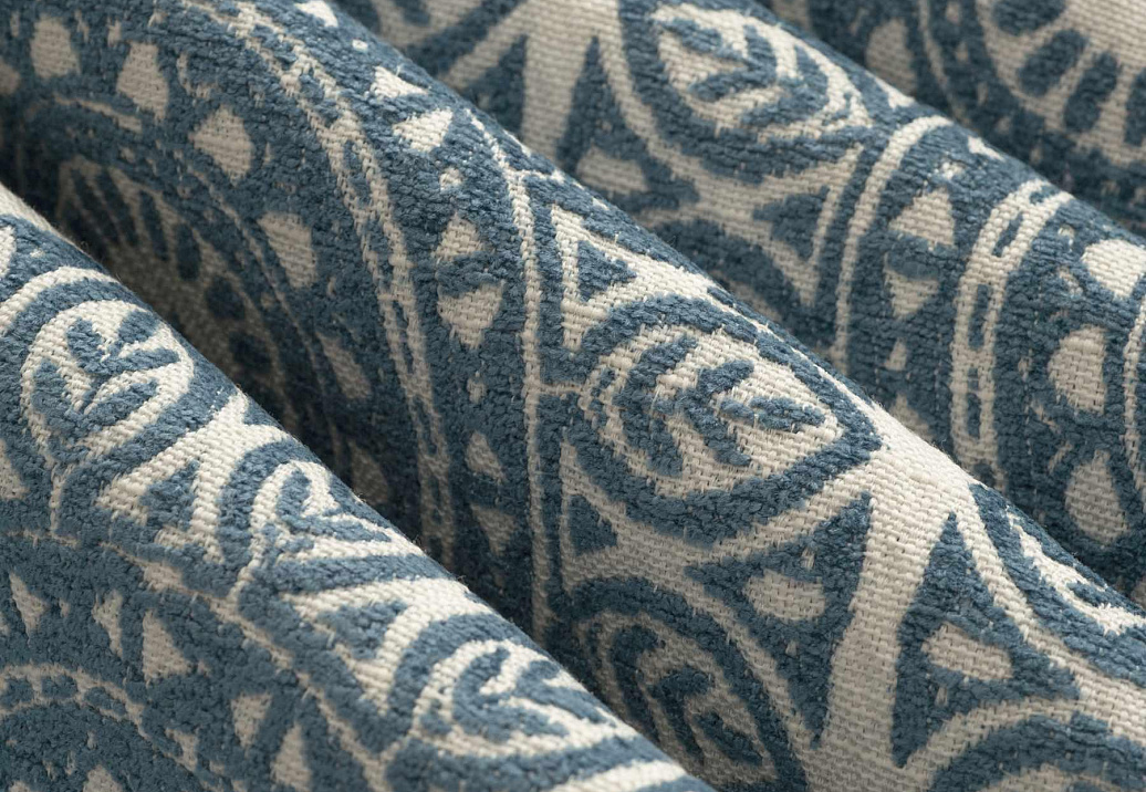 Ткань Trend Echo Indigo/Sky 05142/Blue