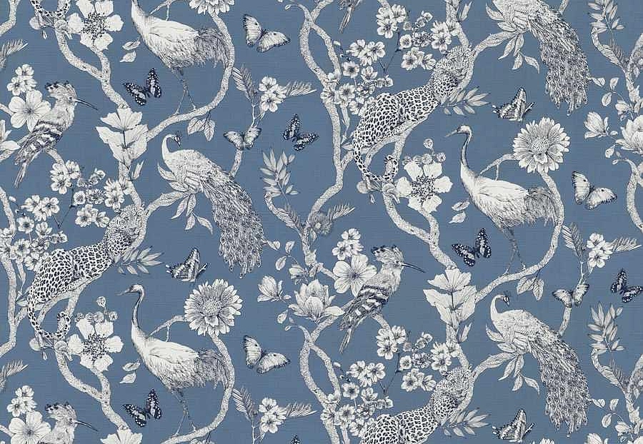 Ткань Trend Echo Indigo/Sky 05131/Blue