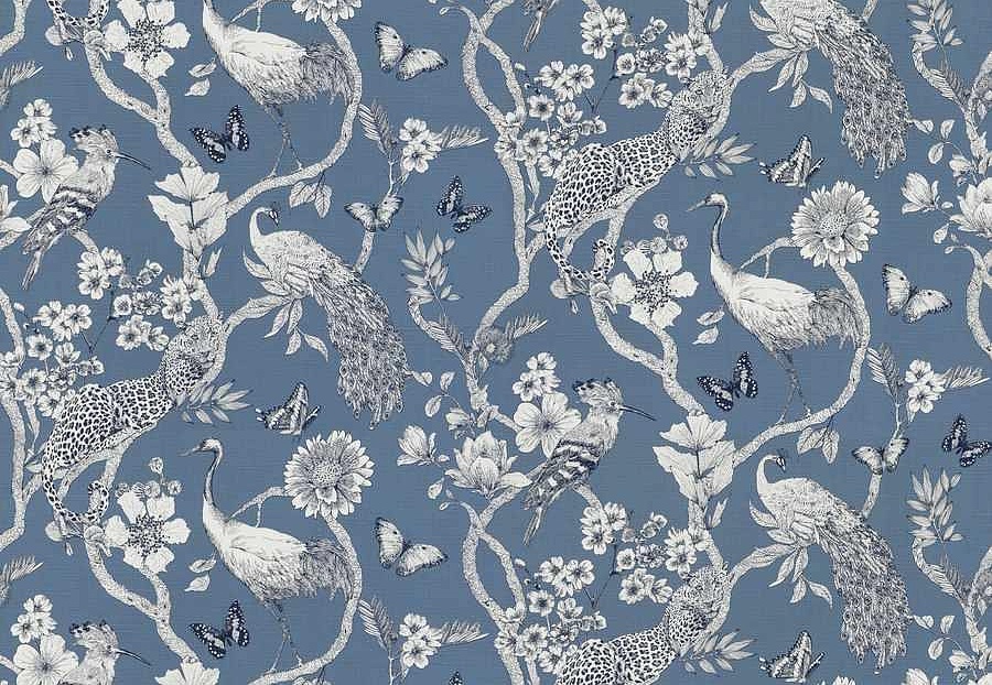 Ткань Trend Echo Indigo/Sky 05131/Blue