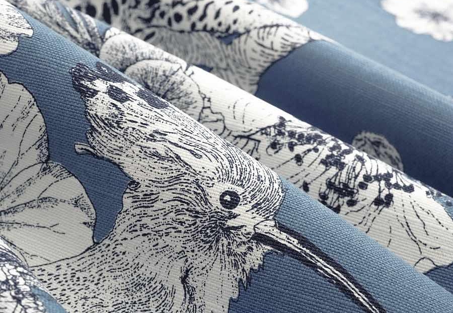 Ткань Trend Echo Indigo/Sky 05131/Blue