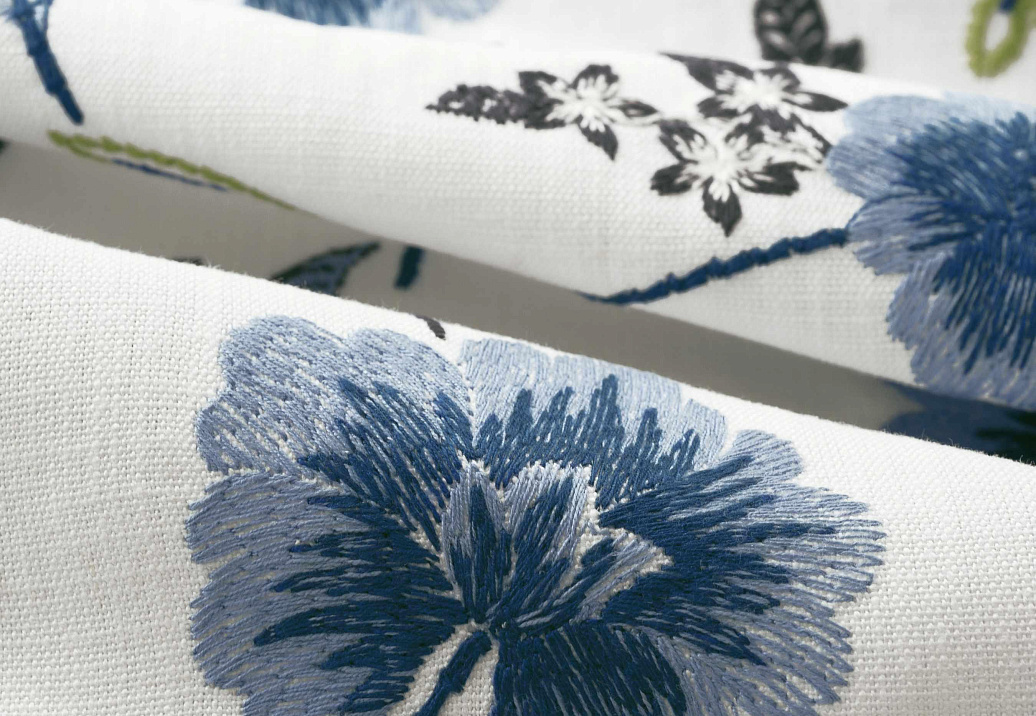 Ткань Trend Echo Indigo/Sky 05152/Blue