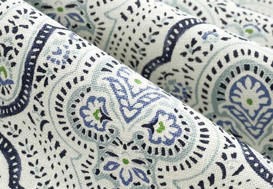 Ткань Trend Echo Indigo/Sky 05126/Indigo