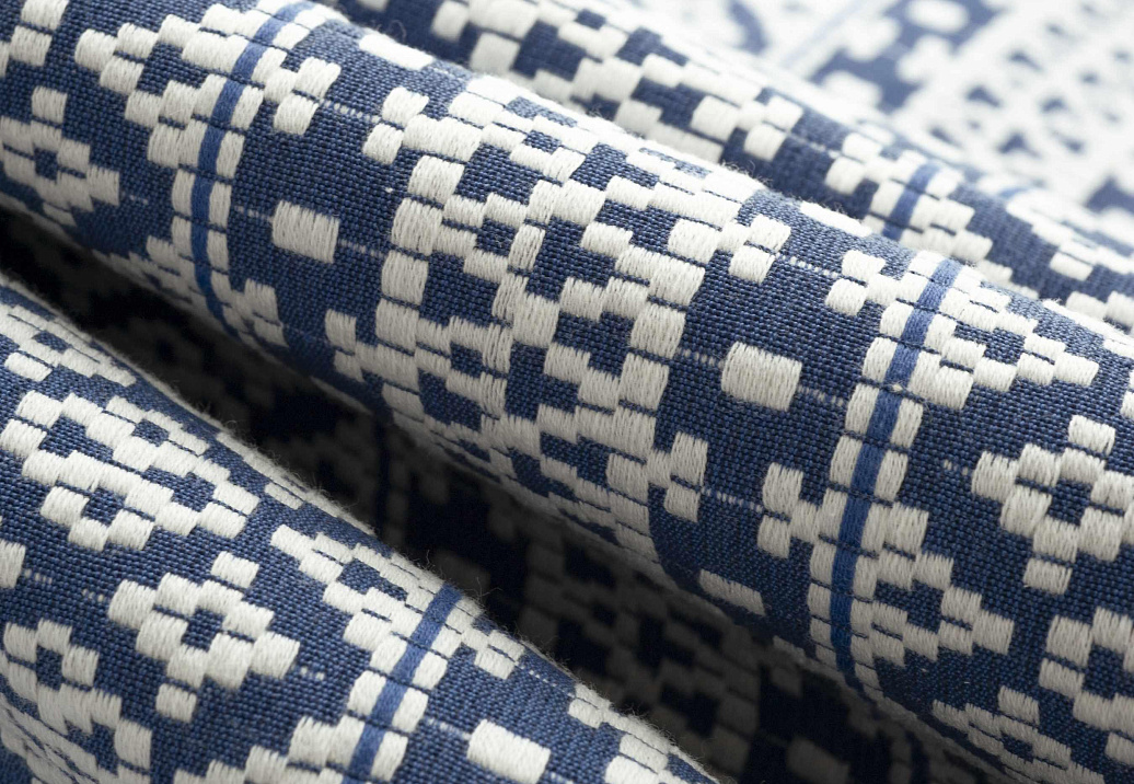 Ткань Trend Echo Indigo/Sky 05150/Blue
