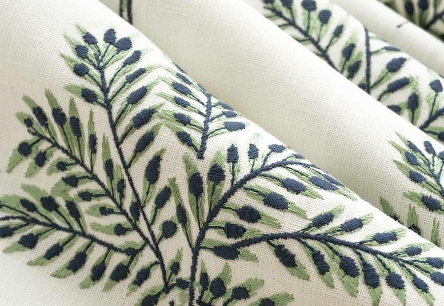 Ткань Trend Echo Indigo/Sky 05149/NavyPalm