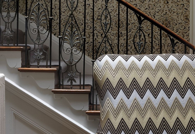Ткань Nina Campbell Bargello Velvets NCF4210-02