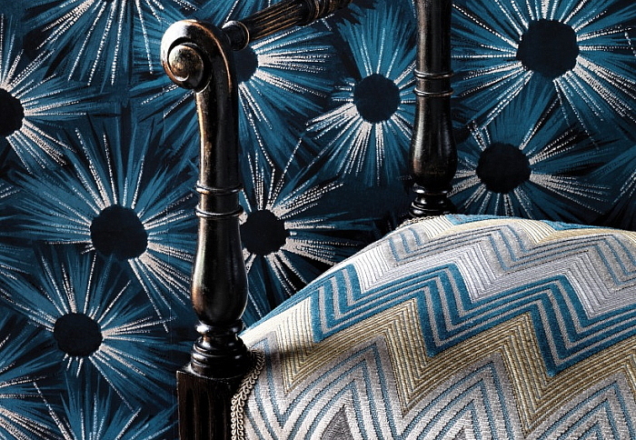 Ткань Nina Campbell Bargello Velvets NCF4210-03