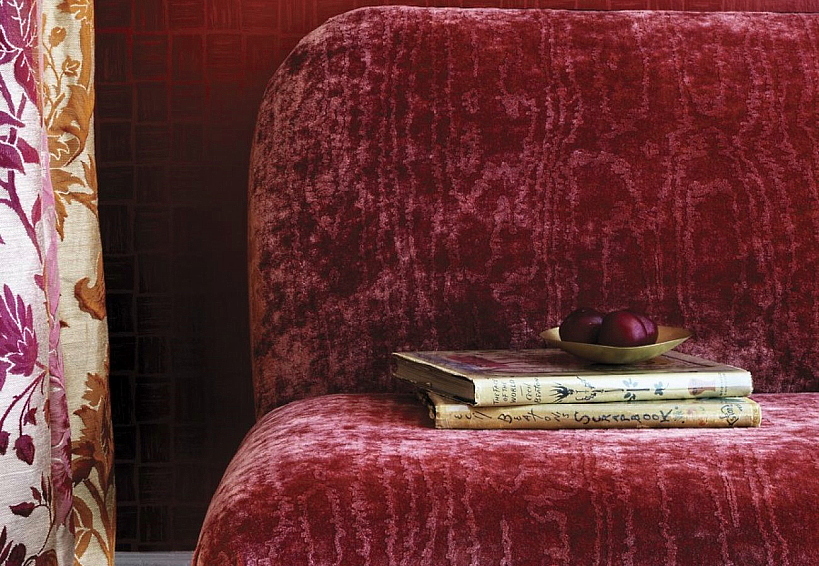 Ткань Nina Campbell Bargello Velvets NCF4211-10