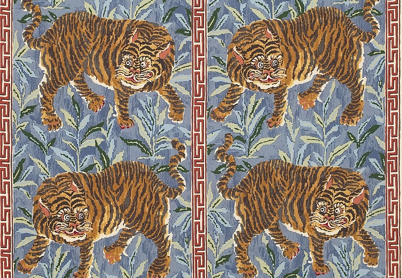Ткань Jim Thompson Jim Thompson №9 Tiger Tiger 2150/02
