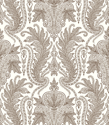 Обои Jaima Brown Damasks 7722-870