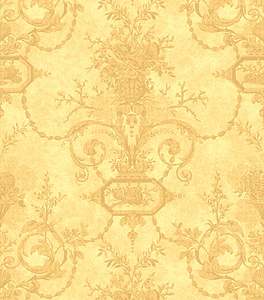 Обои Jaima Brown Damasks Frutta-Di-Mare-Ochre