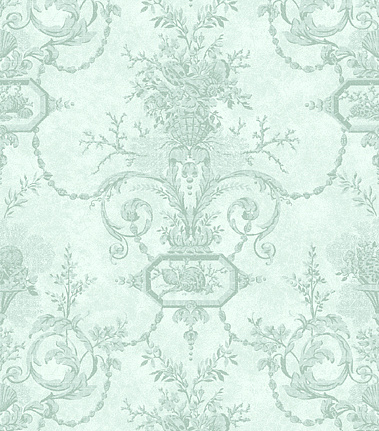 Обои Jaima Brown Damasks Frutta-Di-Mare-Seaglass