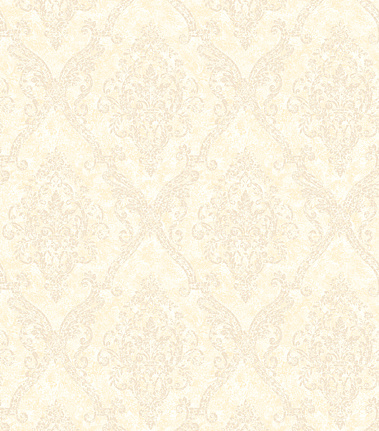 Обои Jaima Brown Damasks Marrakech-Pearl-Taupe