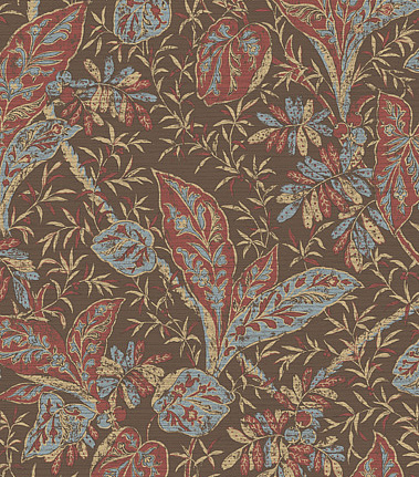 Обои Jaima Brown Retreat Arabesque-Chocolate-Multi
