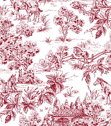 Обои Jaima Brown Retreat Kentucky-Blue-Grass-Red-White