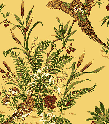 Обои Jaima Brown Retreat Pheasant-Run-Ochre