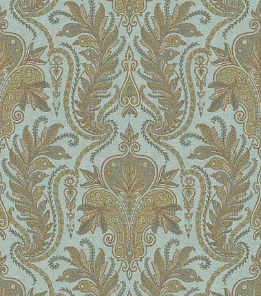 Обои Jaima Brown Chanticleer Persia-Seaglass