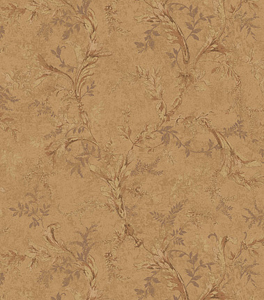 Обои Jaima Brown Chanticleer Versailles-Bronze