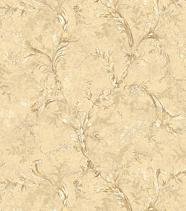 Обои Jaima Brown Chanticleer Versailles-Creme