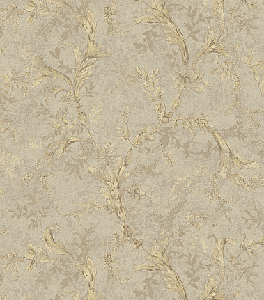 Обои Jaima Brown Chanticleer Versailles-Pewter